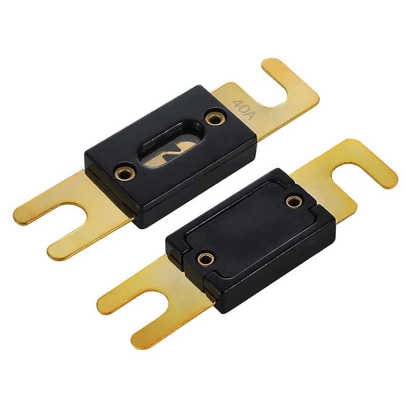 VEXUNGA 40A ANL Fuse 40 Amp Inline Blade Fuses 32V for Car Audio Inverter Automotive Stereo (Pack of 3 pcs) - Image 3
